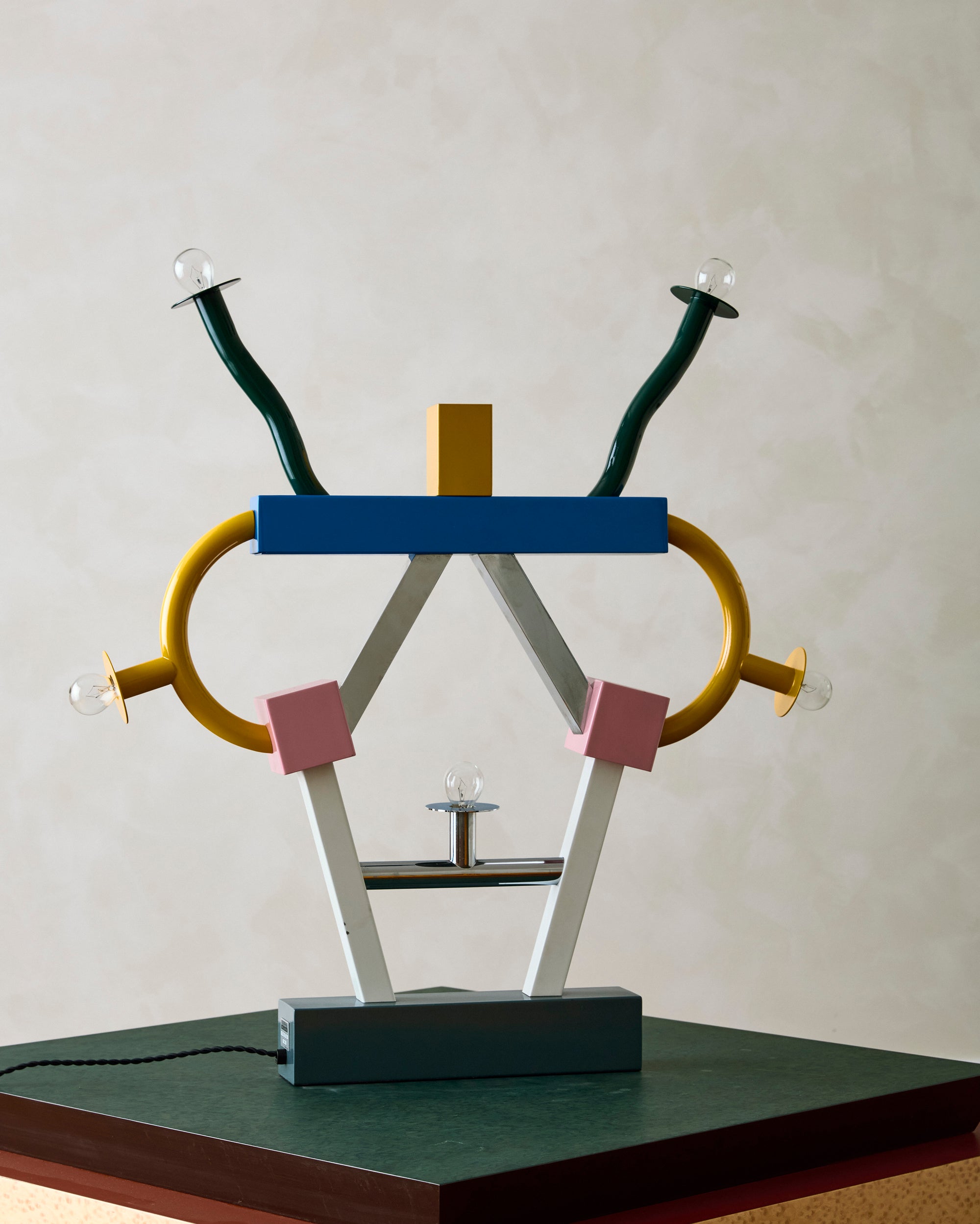 Ashoka Table Lamp by Ettore Sottsass for Memphis Milano