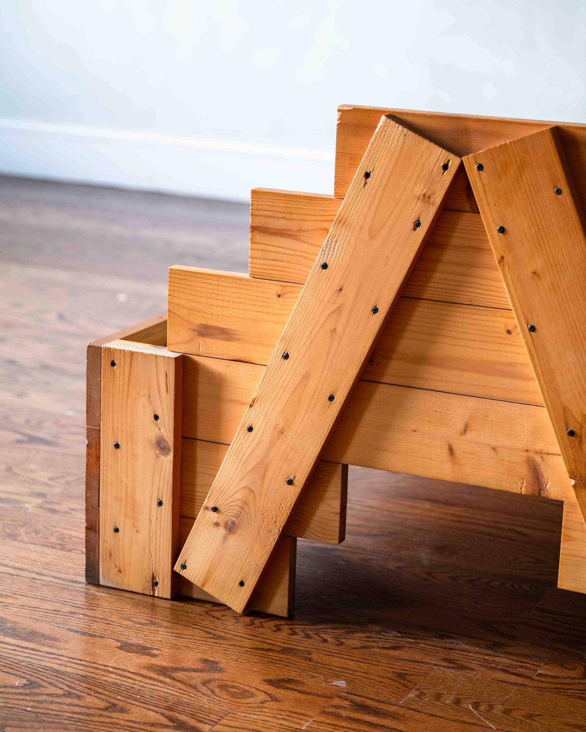 Wooden Bed by Enzo Mari, 1970s