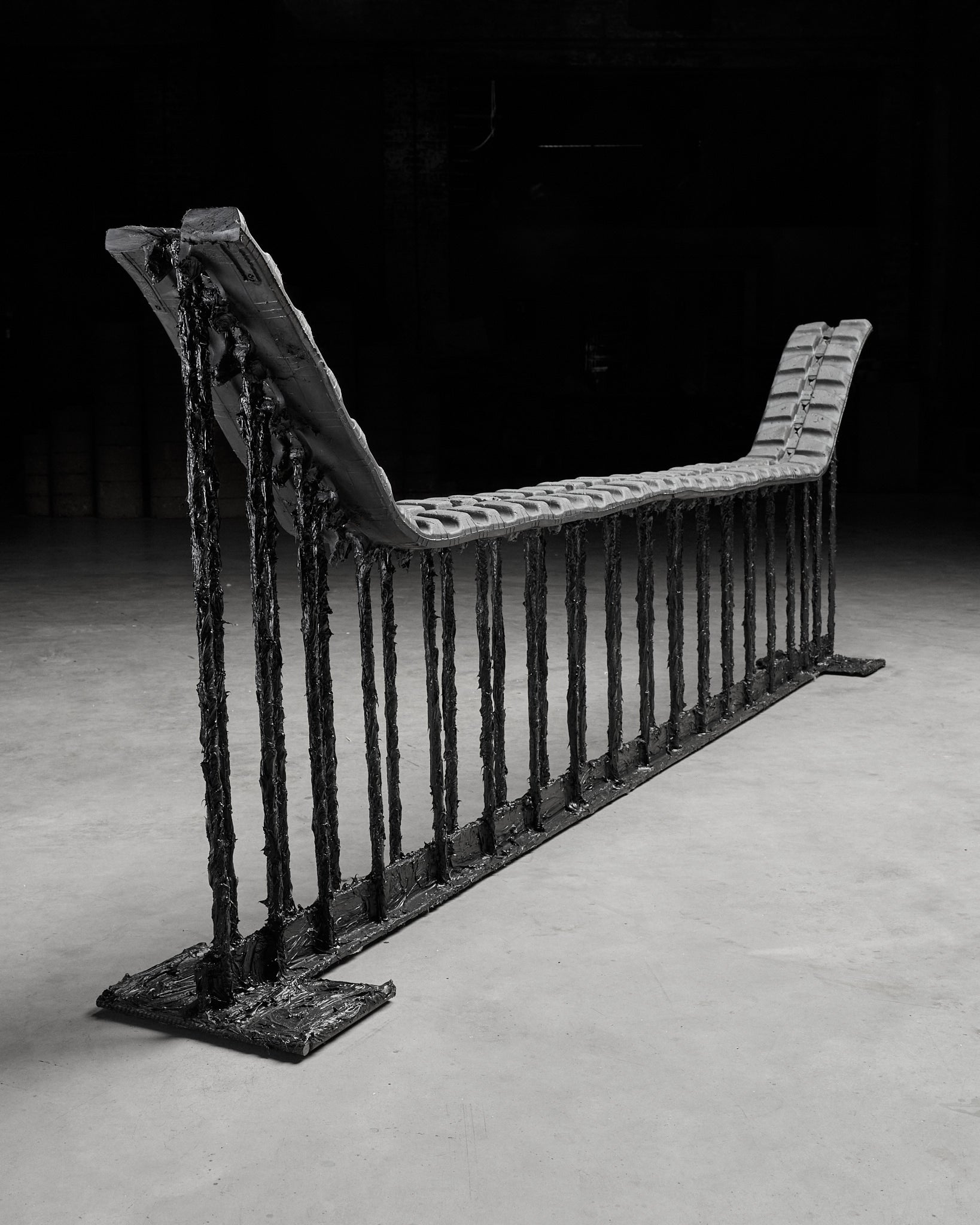 Caterpillar Bench by Lionel Jadot