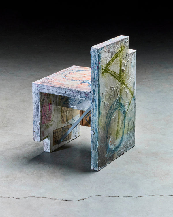 Automatic Writing Chairs I-IV by Lionel Jadot