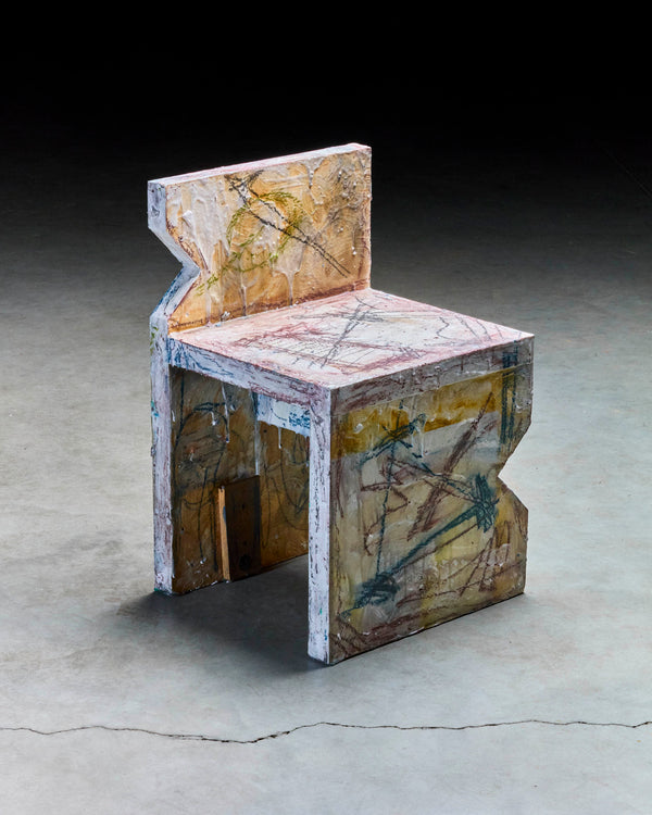 Automatic Writing Chairs I-IV by Lionel Jadot