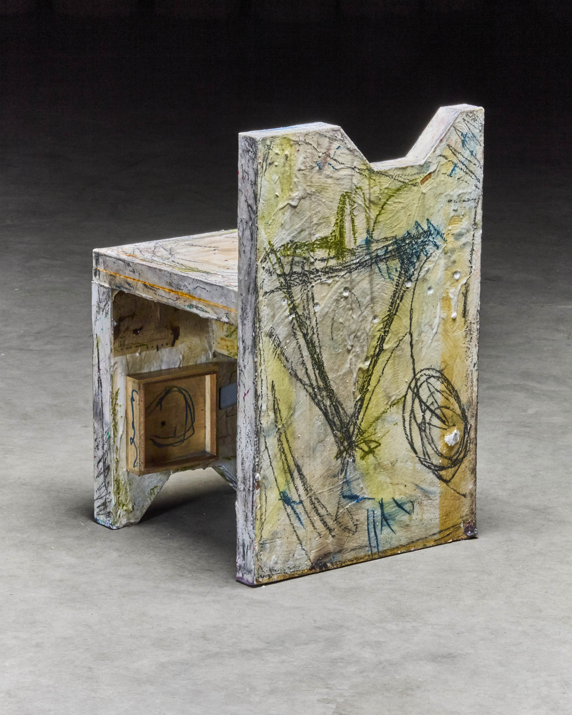 Automatic Writing Chairs I-IV by Lionel Jadot