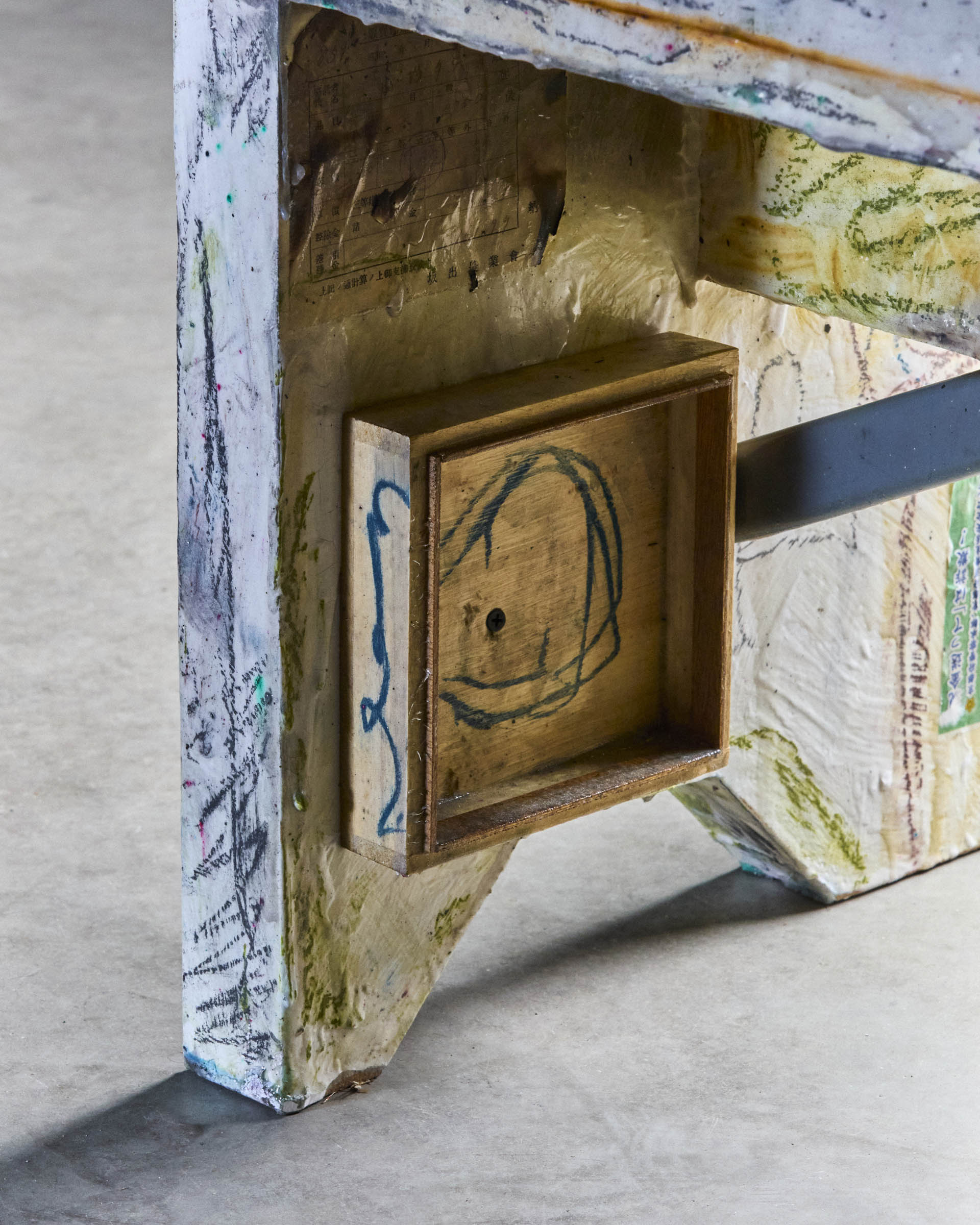 Automatic Writing Chairs I-IV by Lionel Jadot