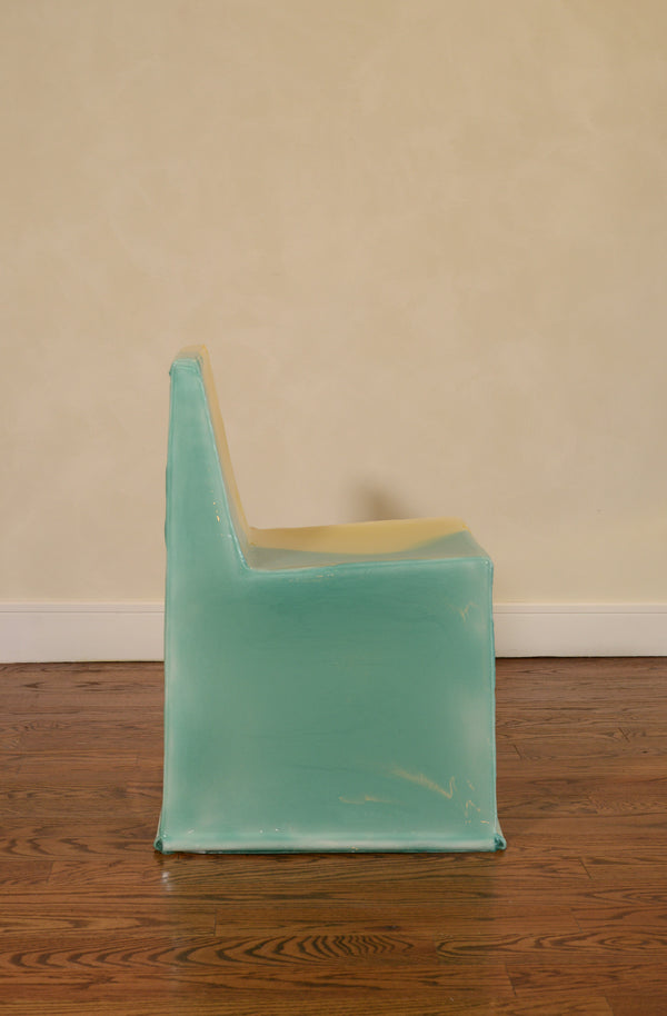 Come Stai? Aqua & Yellow Chair by Gaetano Pesce for Bottega Veneta