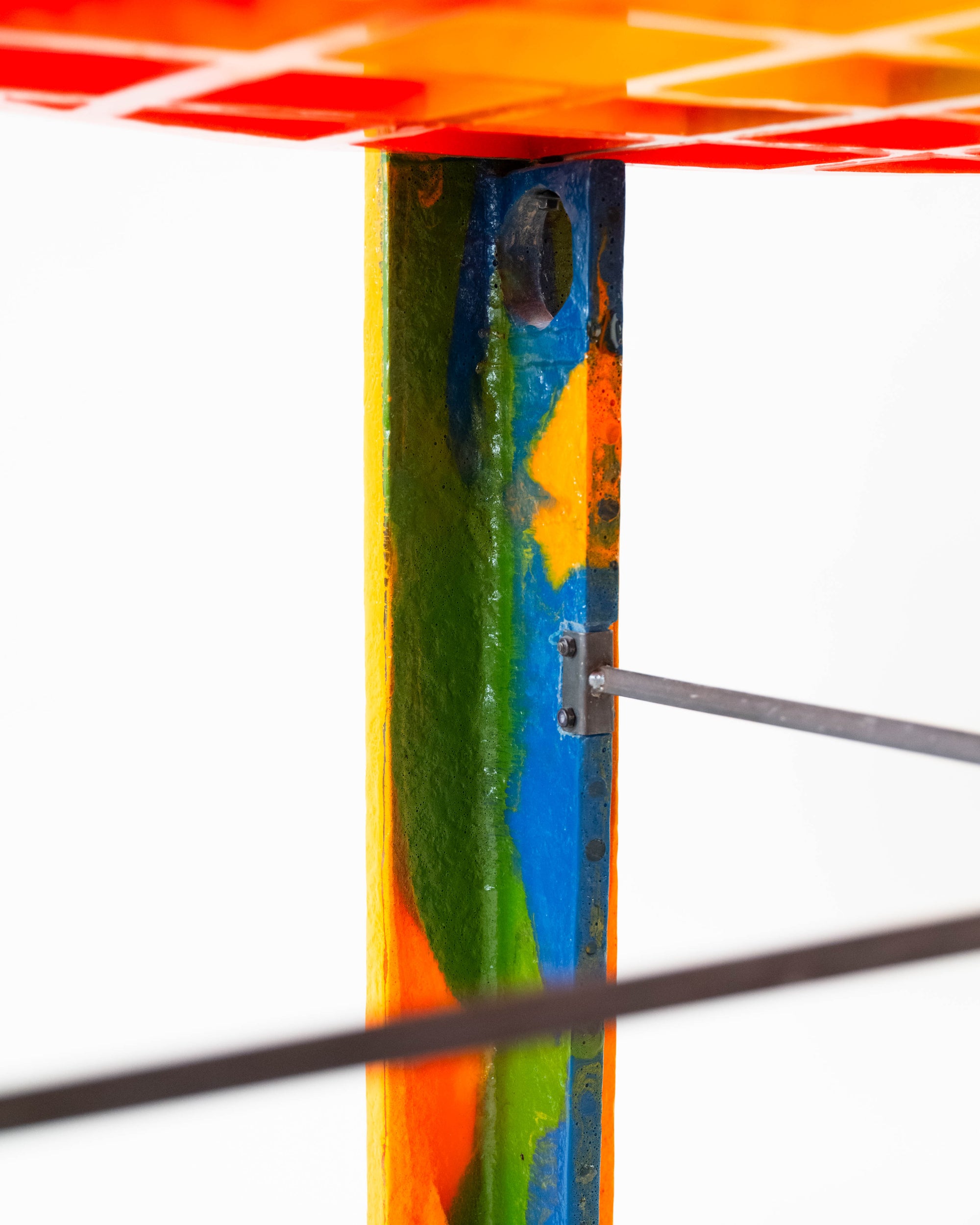 TBWA/Chiat/Day Waffle Table by Gaetano Pesce