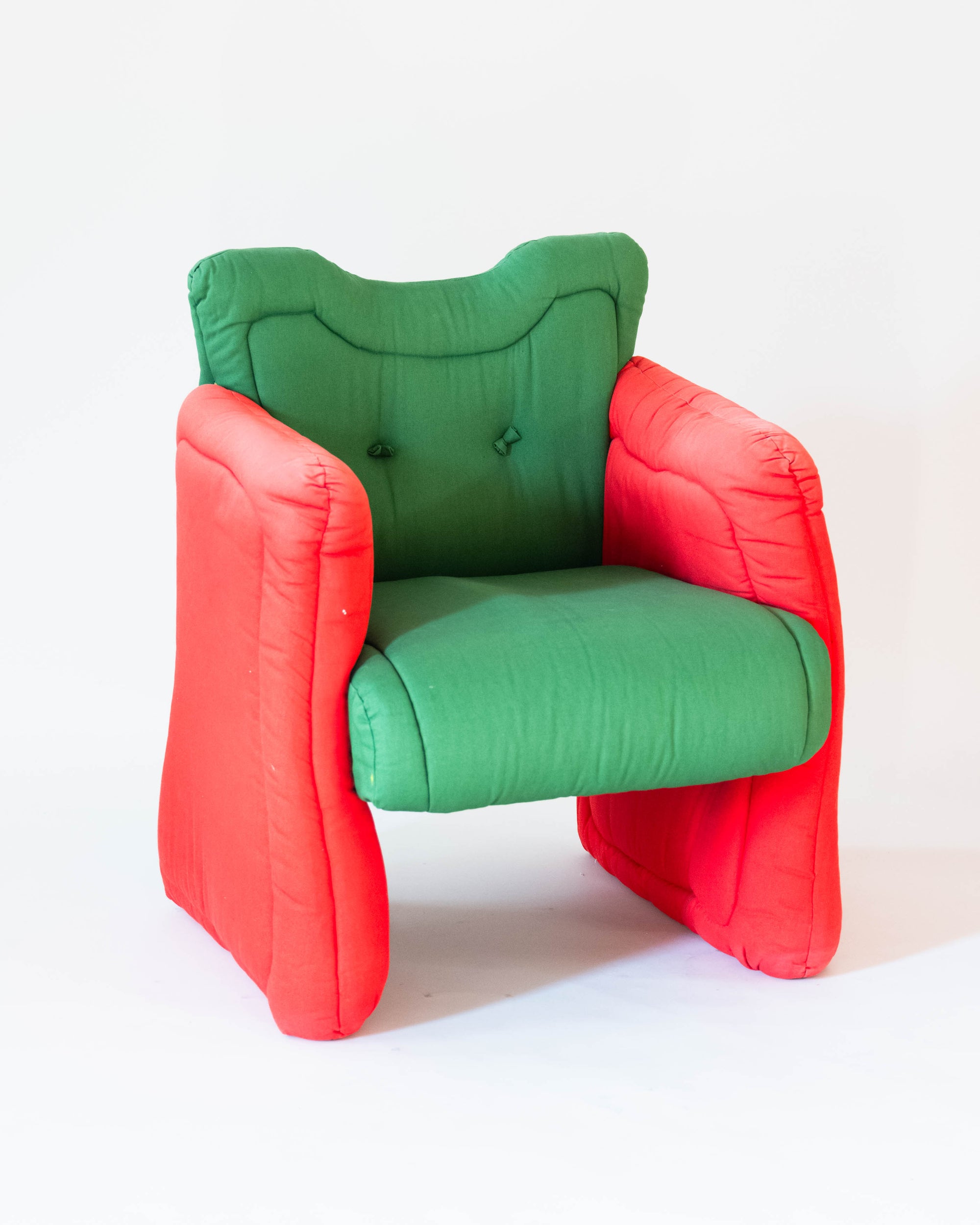 TBWA/Chiat/Day Prototype 'Puffy' Chairs Pair by Gaetano Pesce