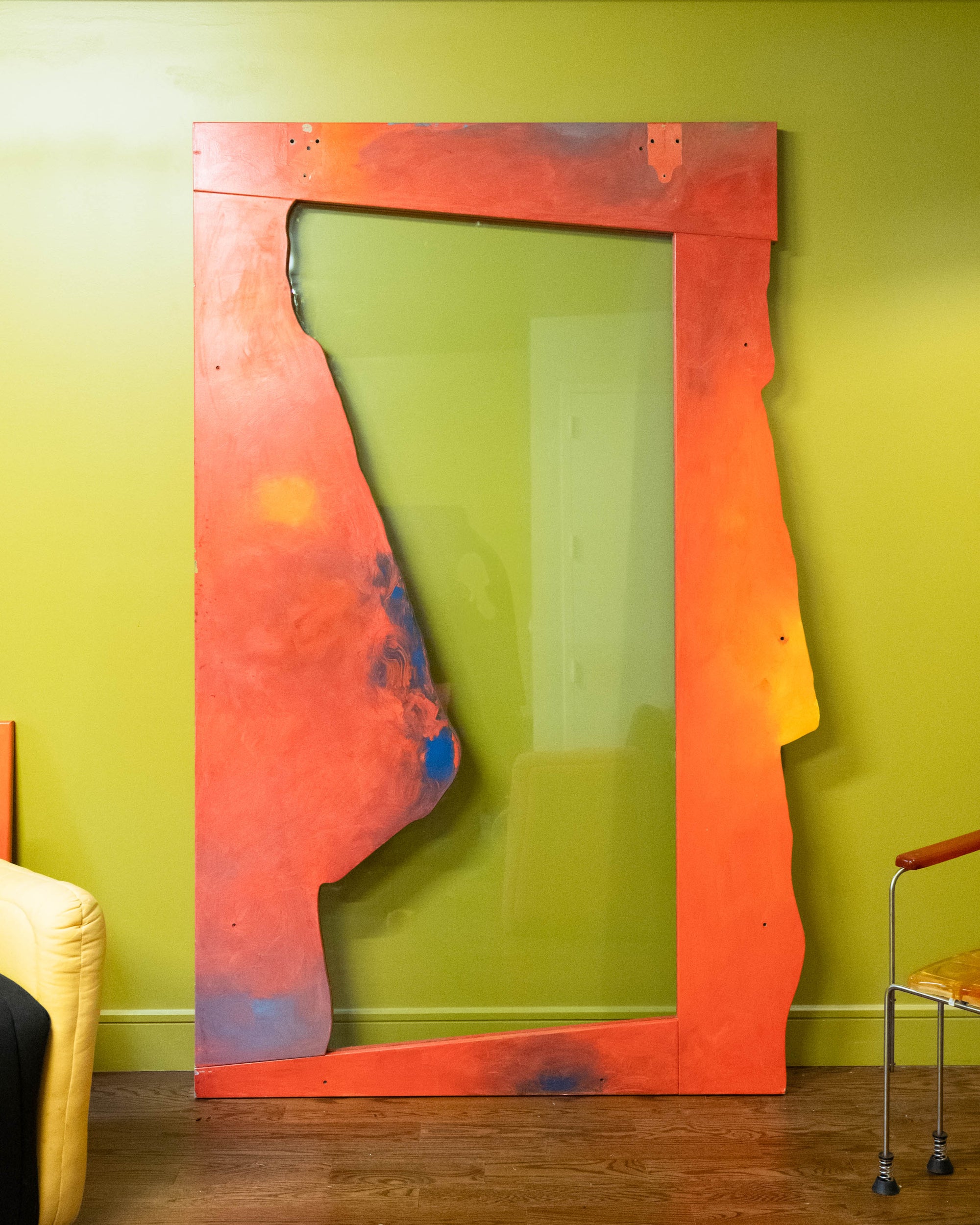TBWA/Chiat/Day Glass Sliding Door Prototype by Gaetano Pesce