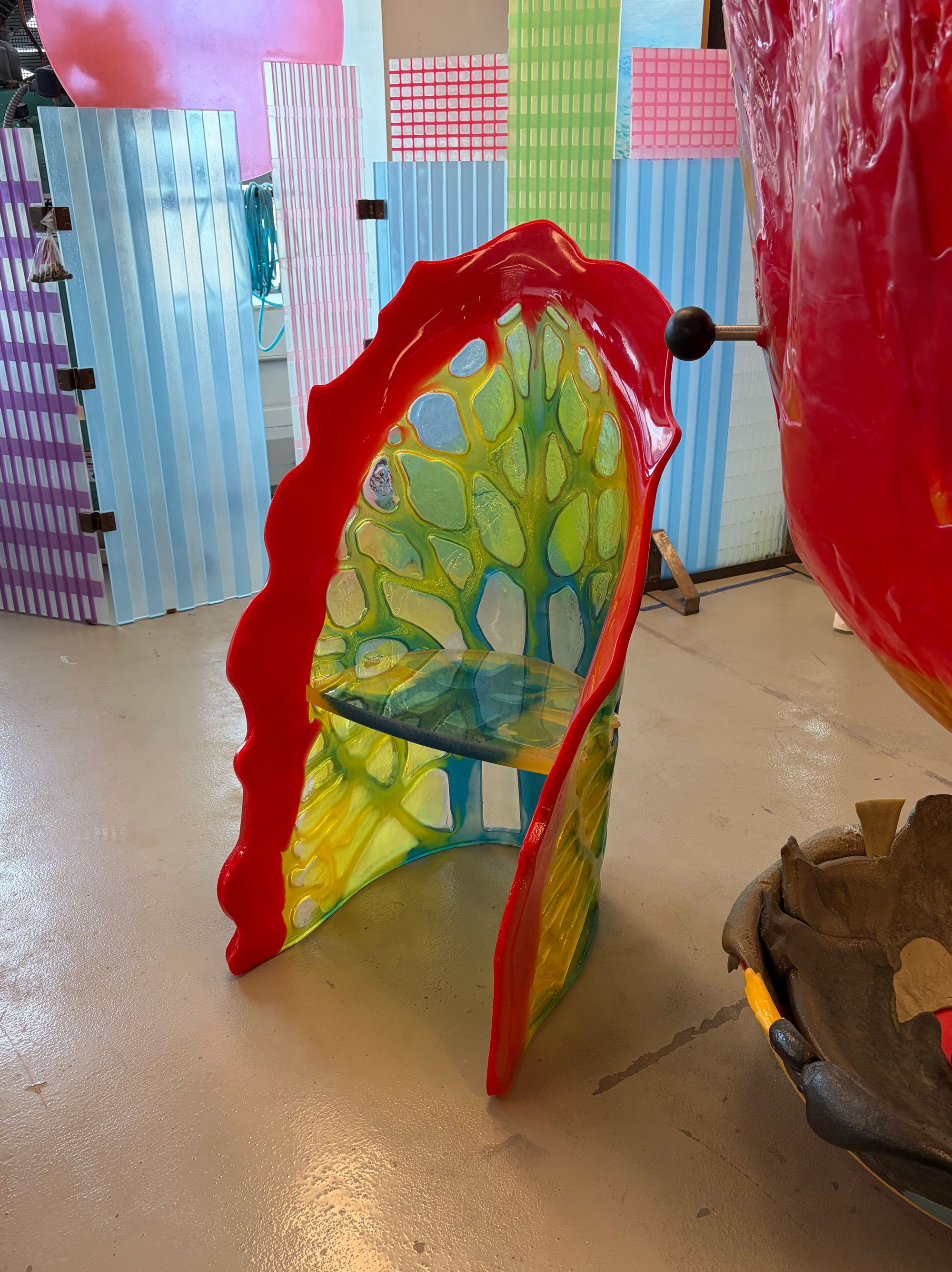 Oman Cappuccina Chair by Gaetano Pesce