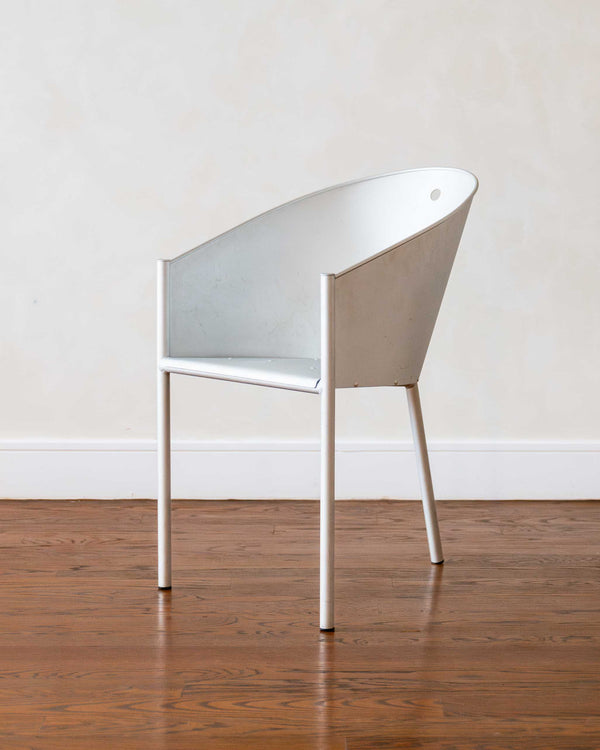 Costes Alluminio Chair by Philippe Starck