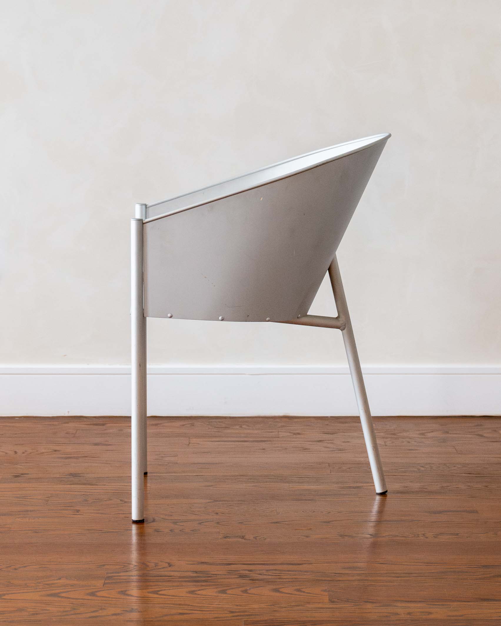 Costes Alluminio Chair by Philippe Starck