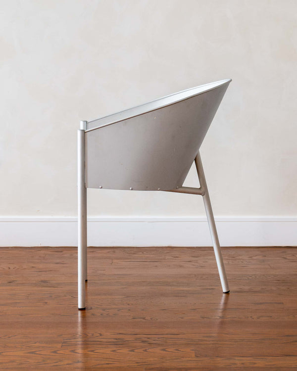 Costes Alluminio Chair by Philippe Starck