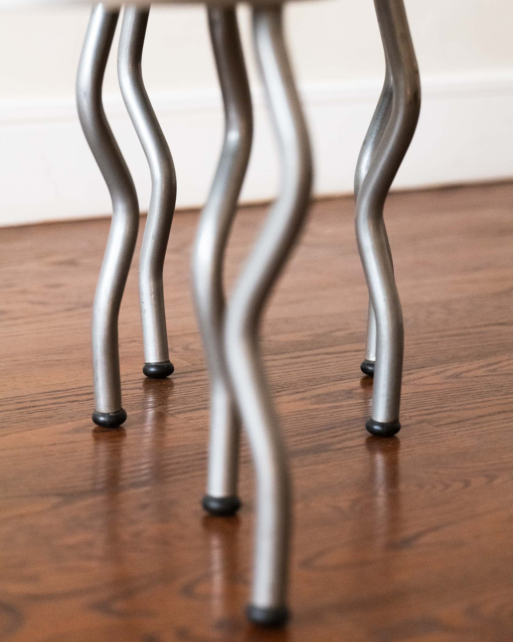 Pair of "Uri" Memphis Style Stools, Per Ivar Ledang for Ikea