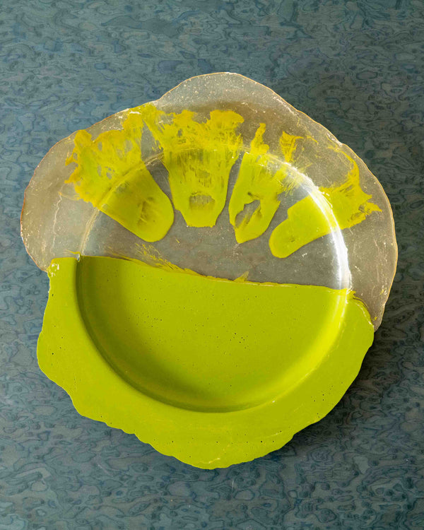 A Green Tray by Gaetano Pesce