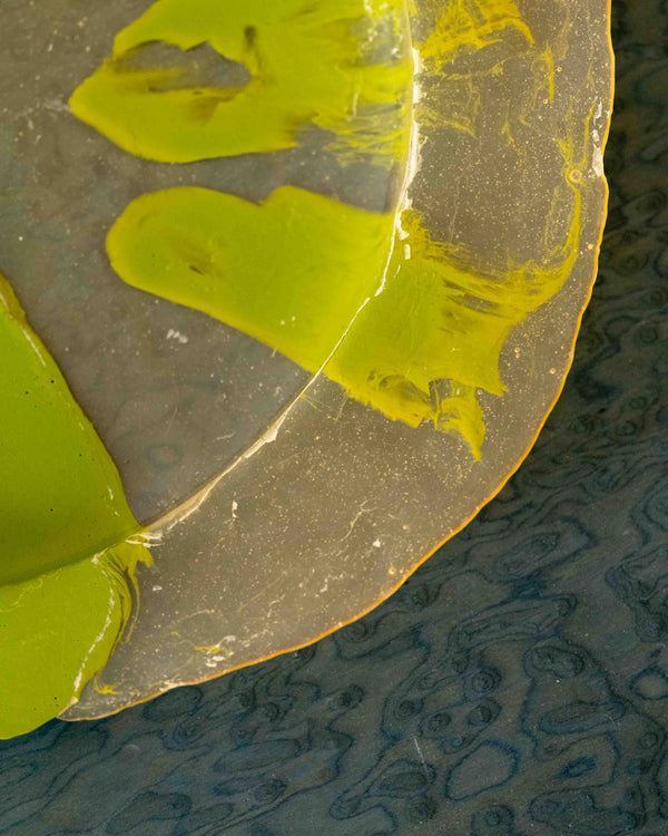 A Green Tray by Gaetano Pesce