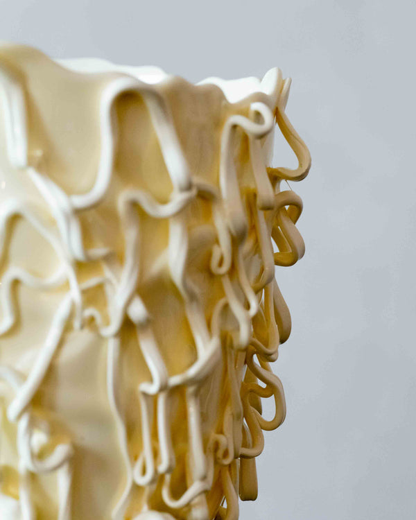 Medusa Vase by Gaetano Pesce in Matte White