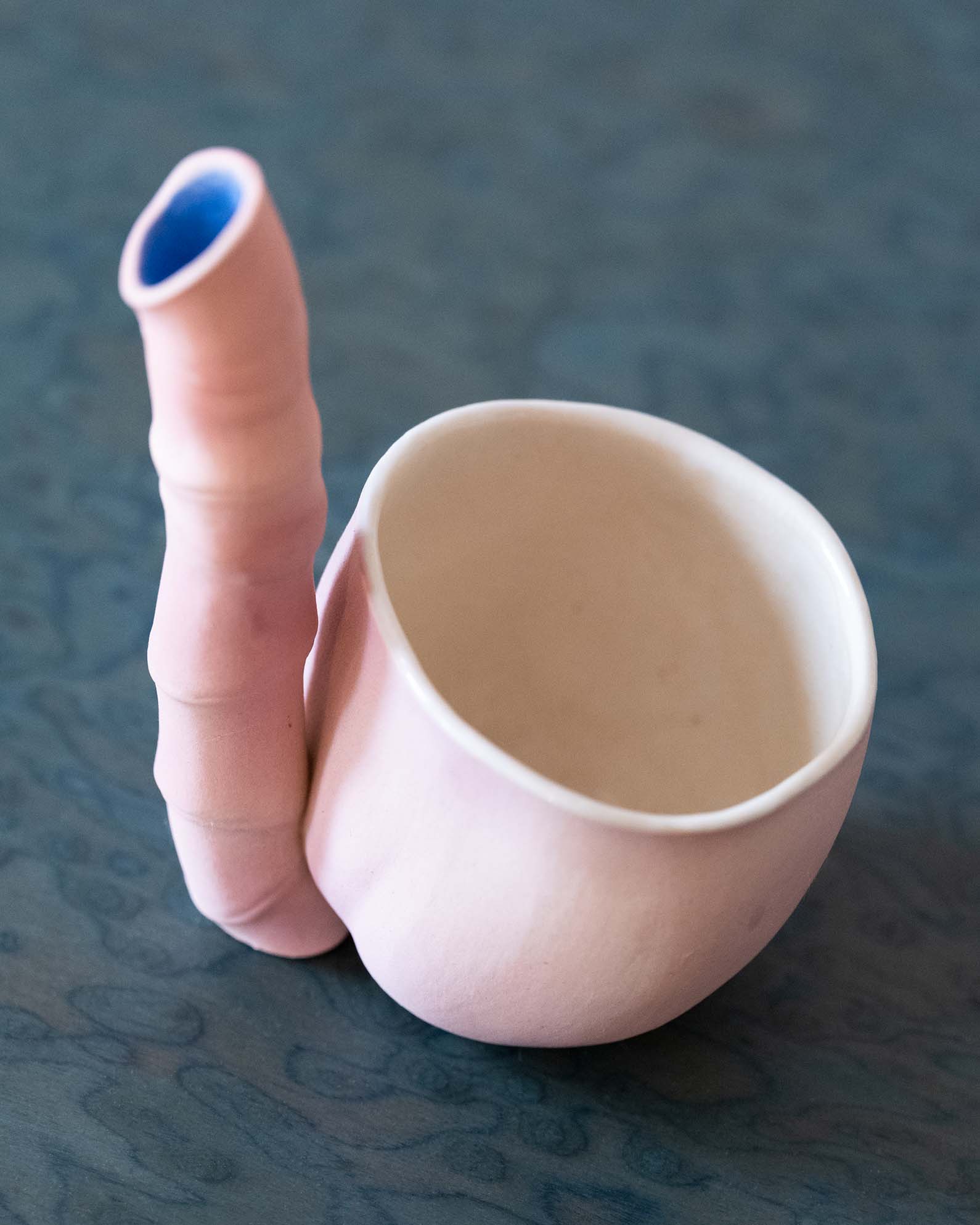 Porcelain Flask Set by Lynne Turner, 1980