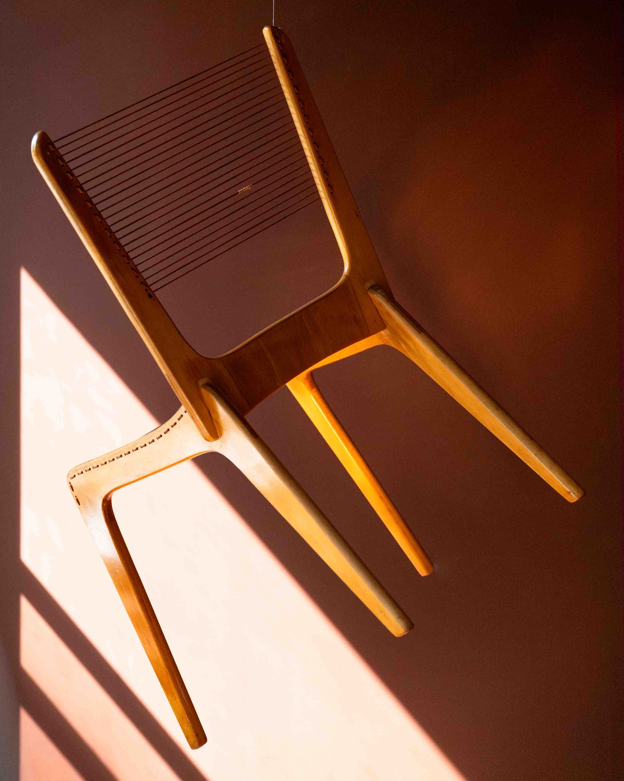 Cord Chair by Jacques Guillon C. 1953