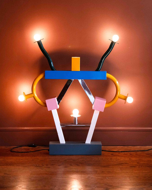 Ashoka Table Lamp by Ettore Sottsass for Memphis Milano