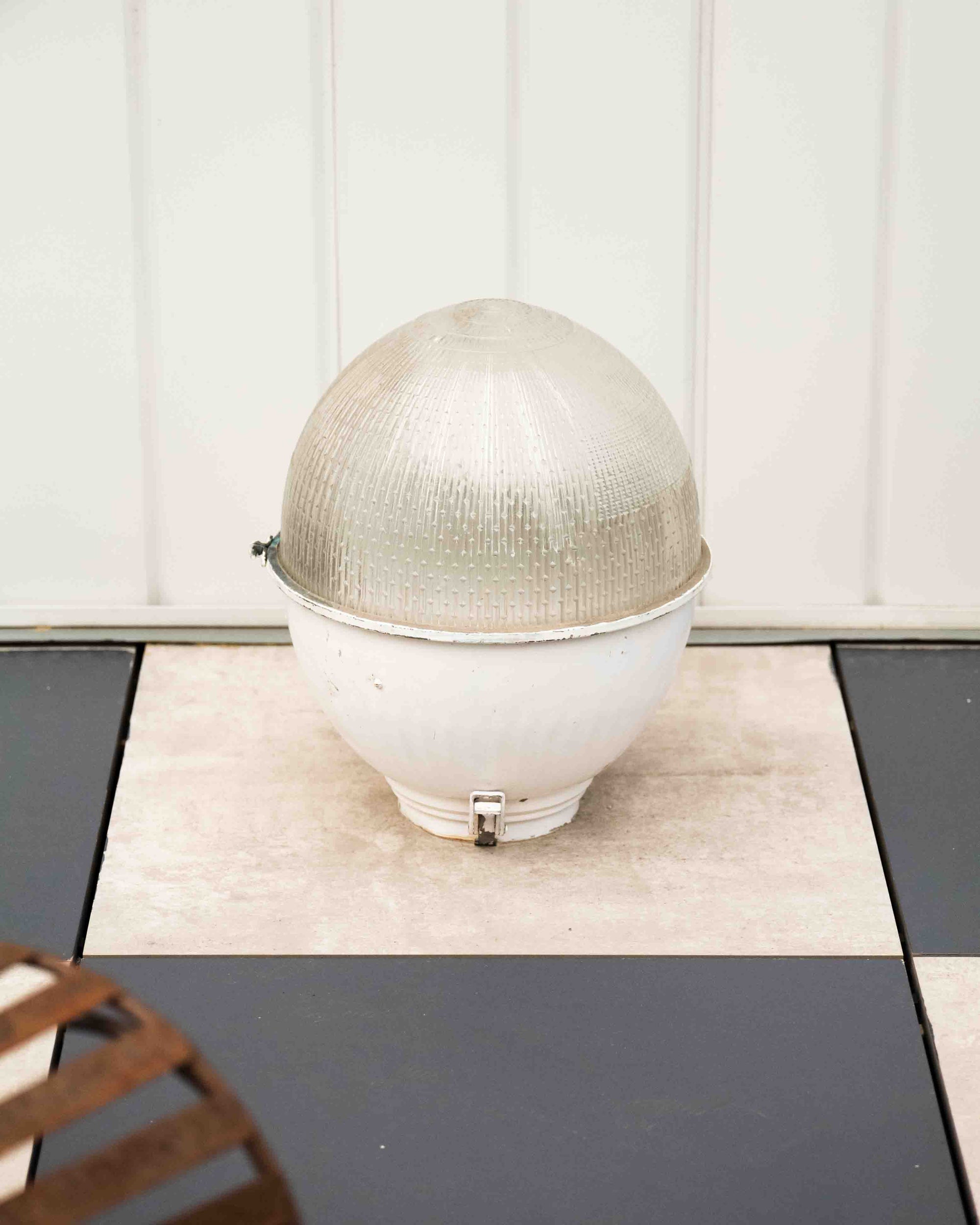 Vintage industrial bull eyes spotlight