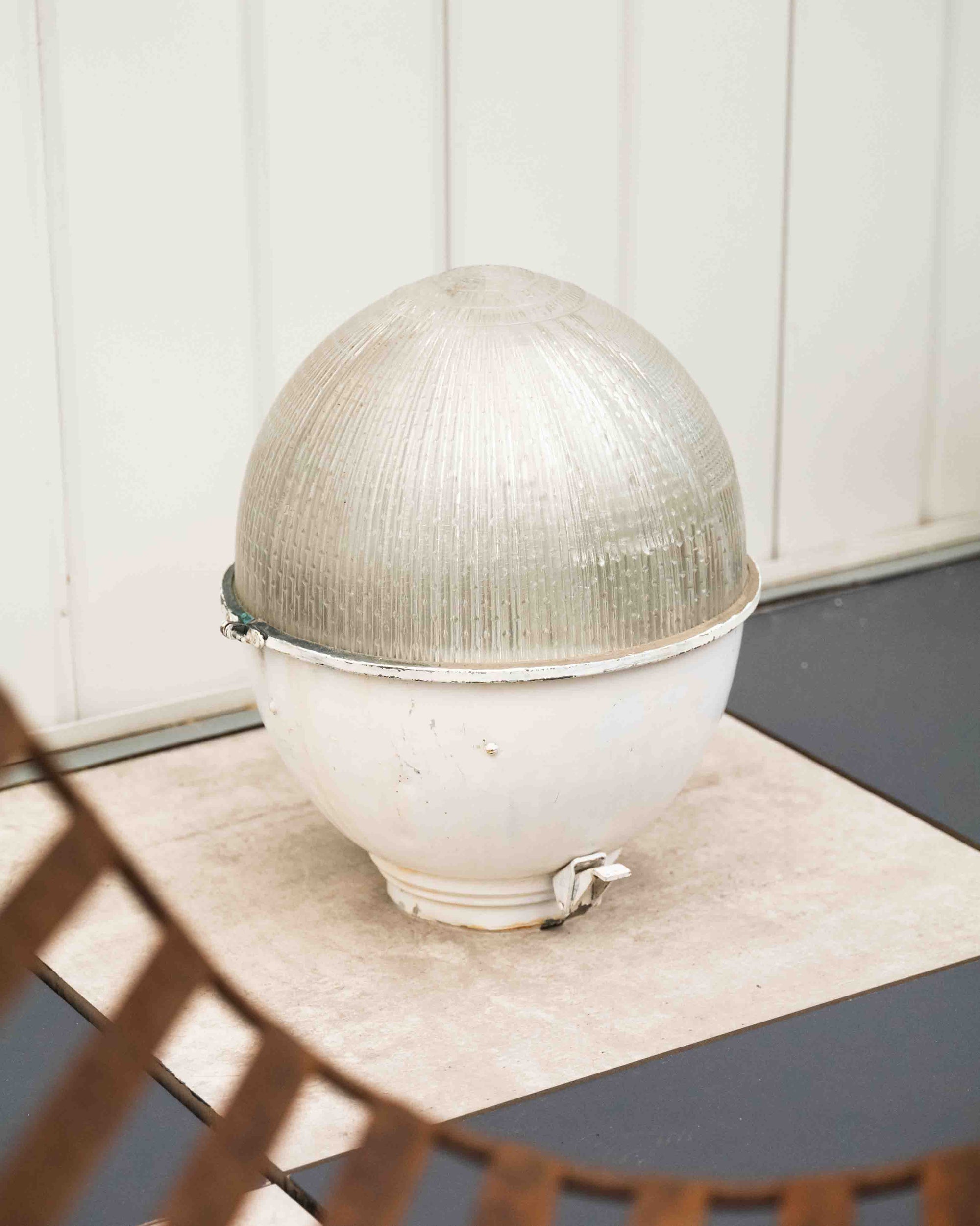 Vintage industrial bull eyes spotlight