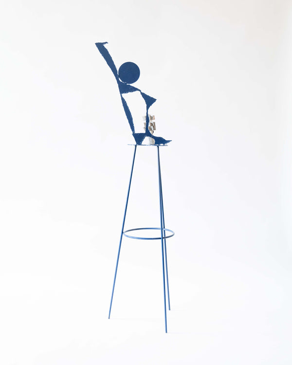 Abstract Brutalist Dancing Sculpture