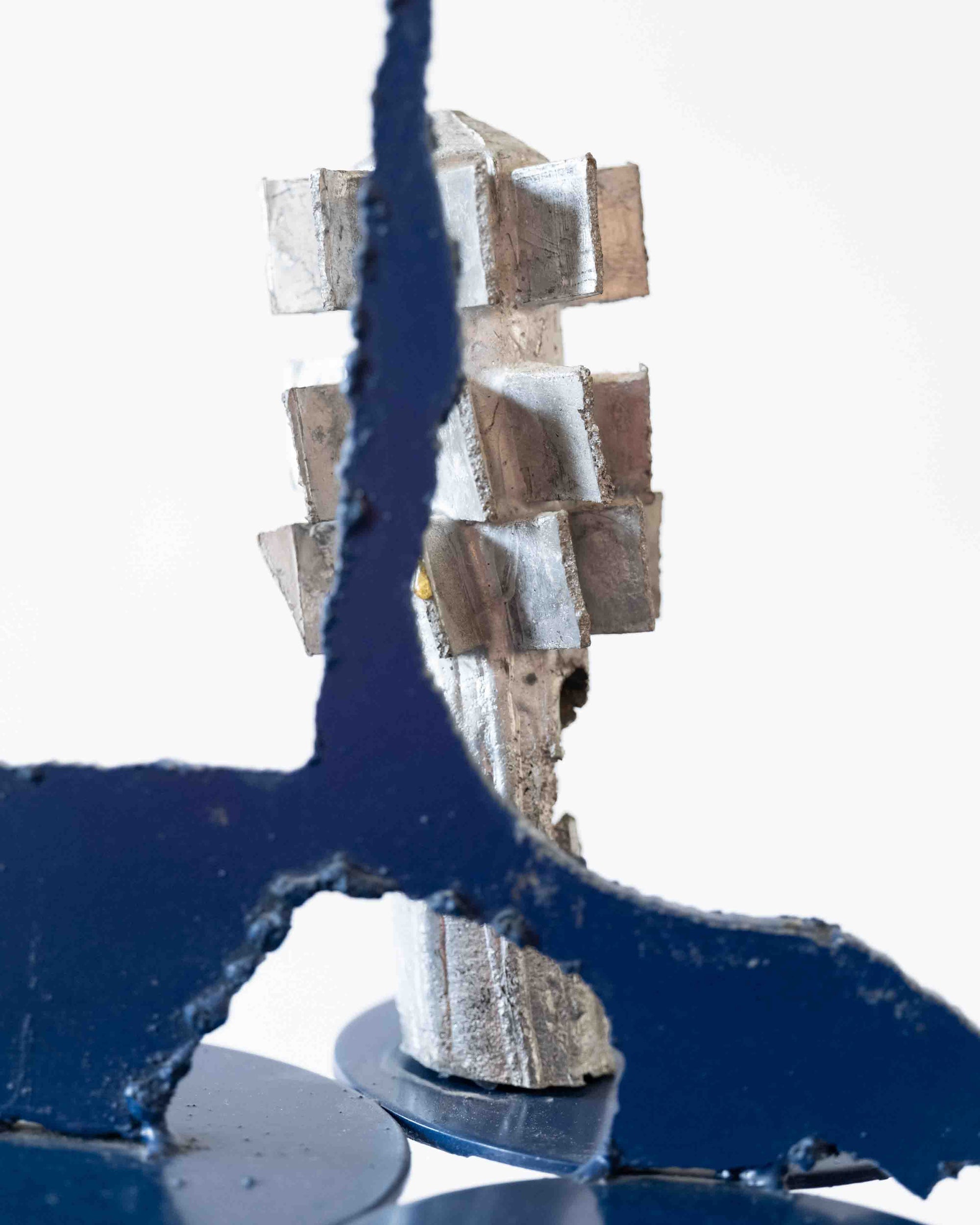 Abstract Brutalist Dancing Sculpture