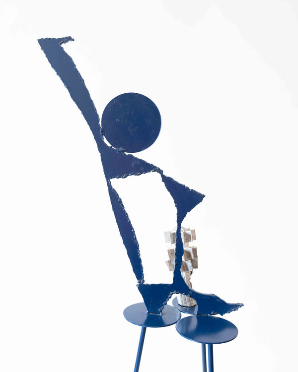 Abstract Brutalist Dancing Sculpture