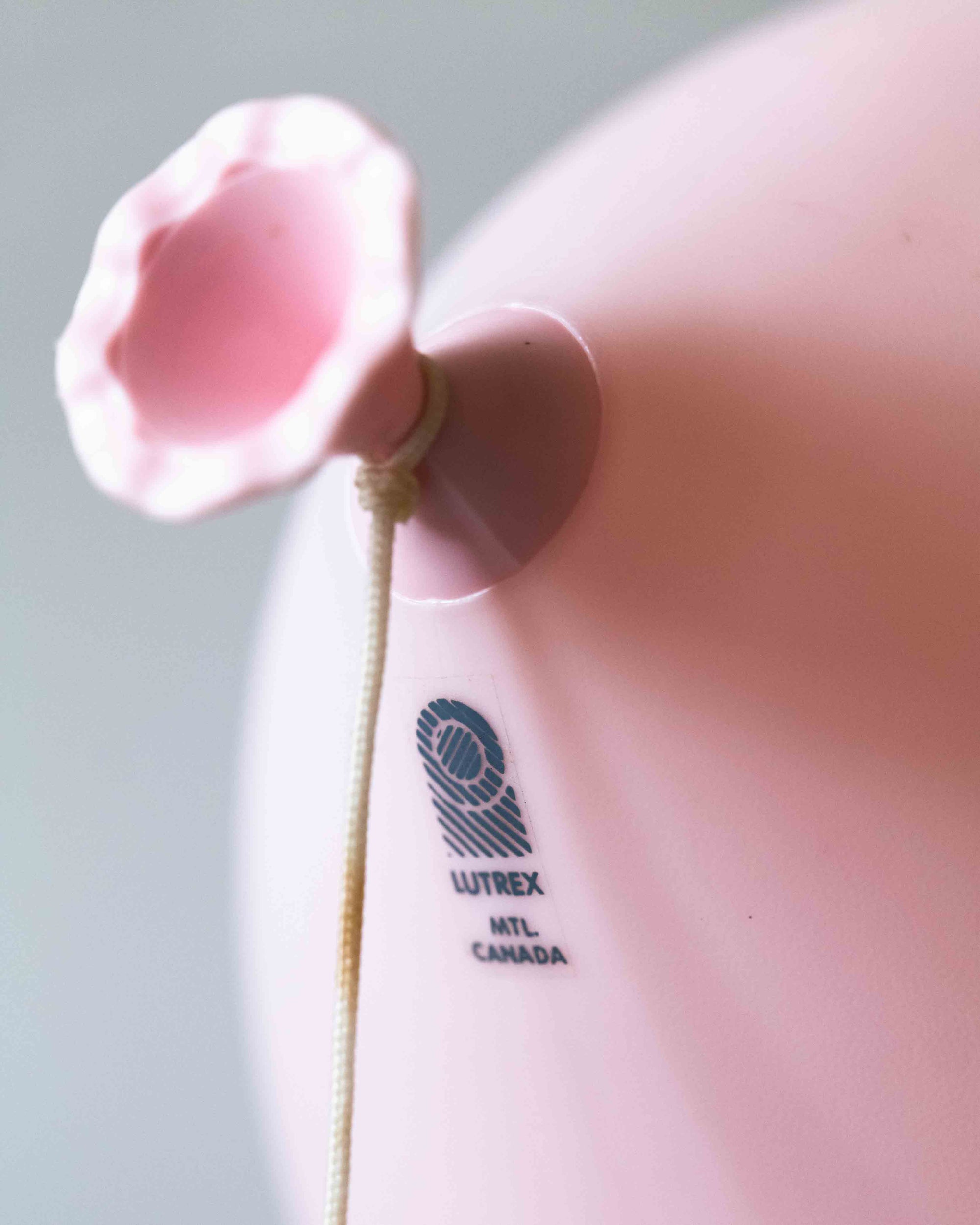 Pink XXL Balloon lamp by Yves Christin