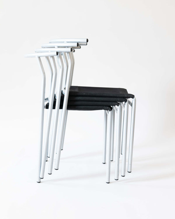 Philippe Starck Set of Four Café Chairs, 1984