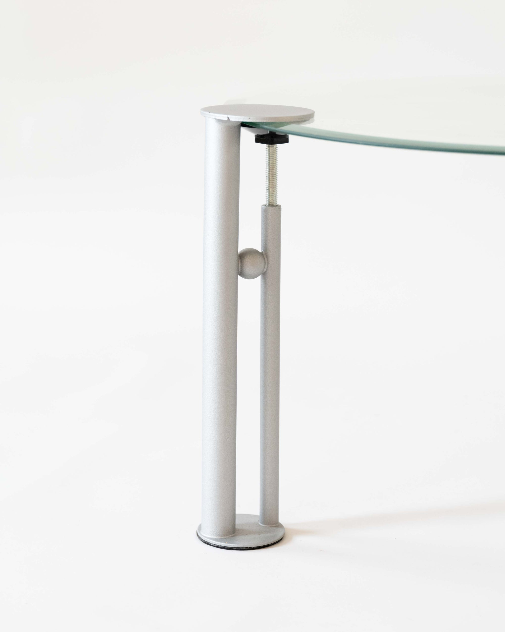 Joe Ship glass table by Philippe Starck