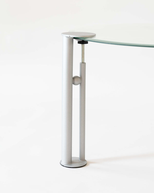 Joe Ship glass table by Philippe Starck