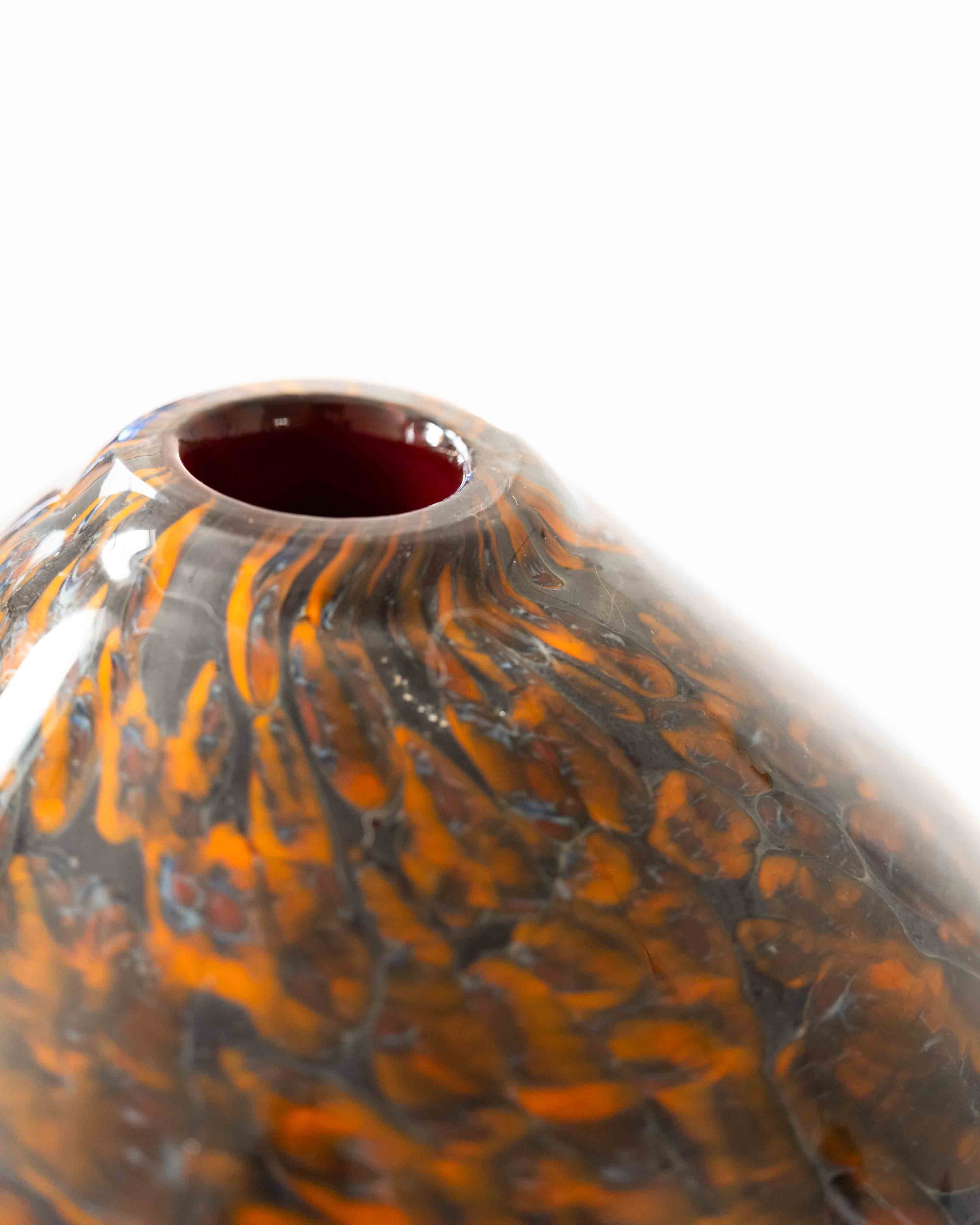 Tortoiseshell Glass Vessel