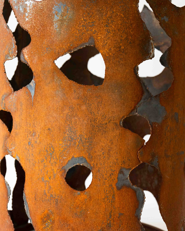 Brutalist Sculptural Side Table