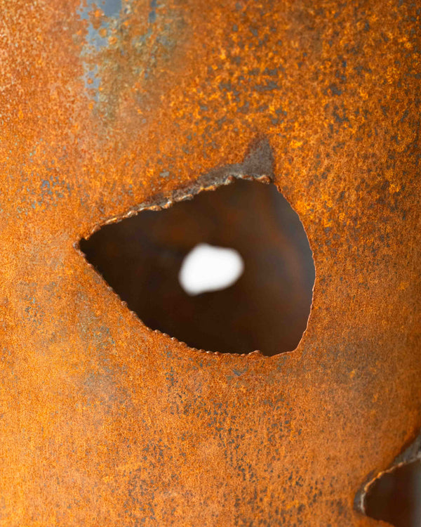 Brutalist Sculptural Side Table