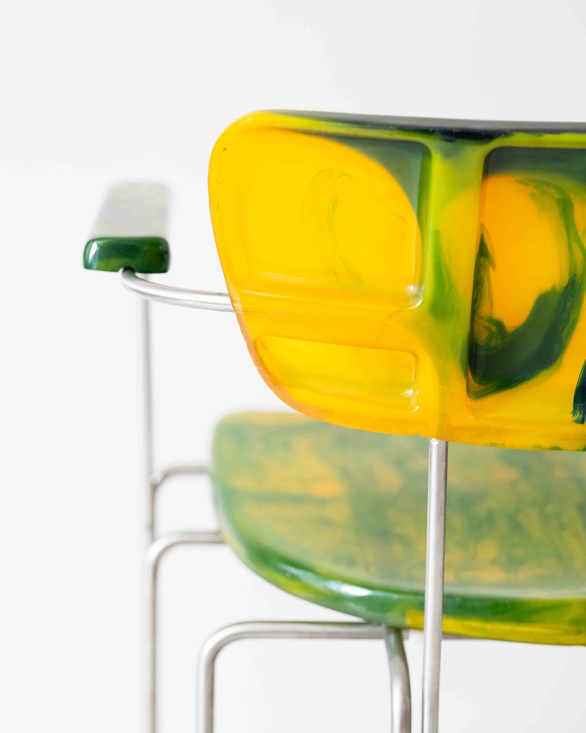 A Pair of Eight-Legged Broadway Armchairs by Gaetano Pesce