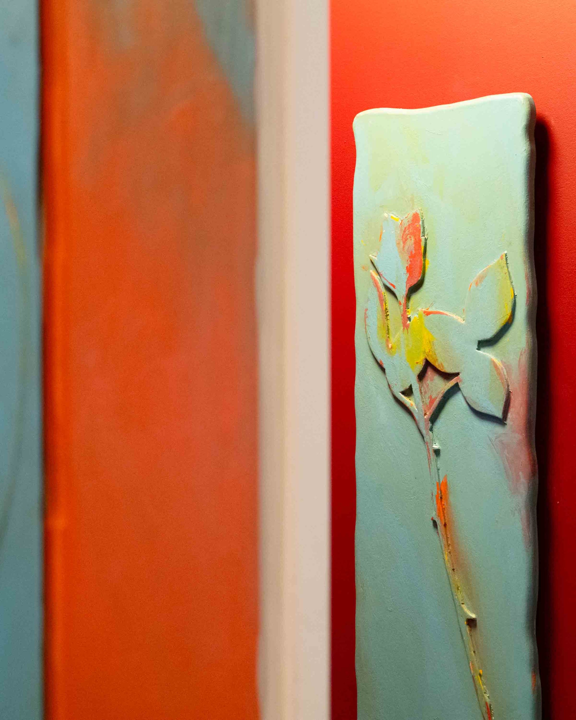 TBWA/Chiat/Day Locker Door Wall Relief ("Flower") by Gaetano Pesce