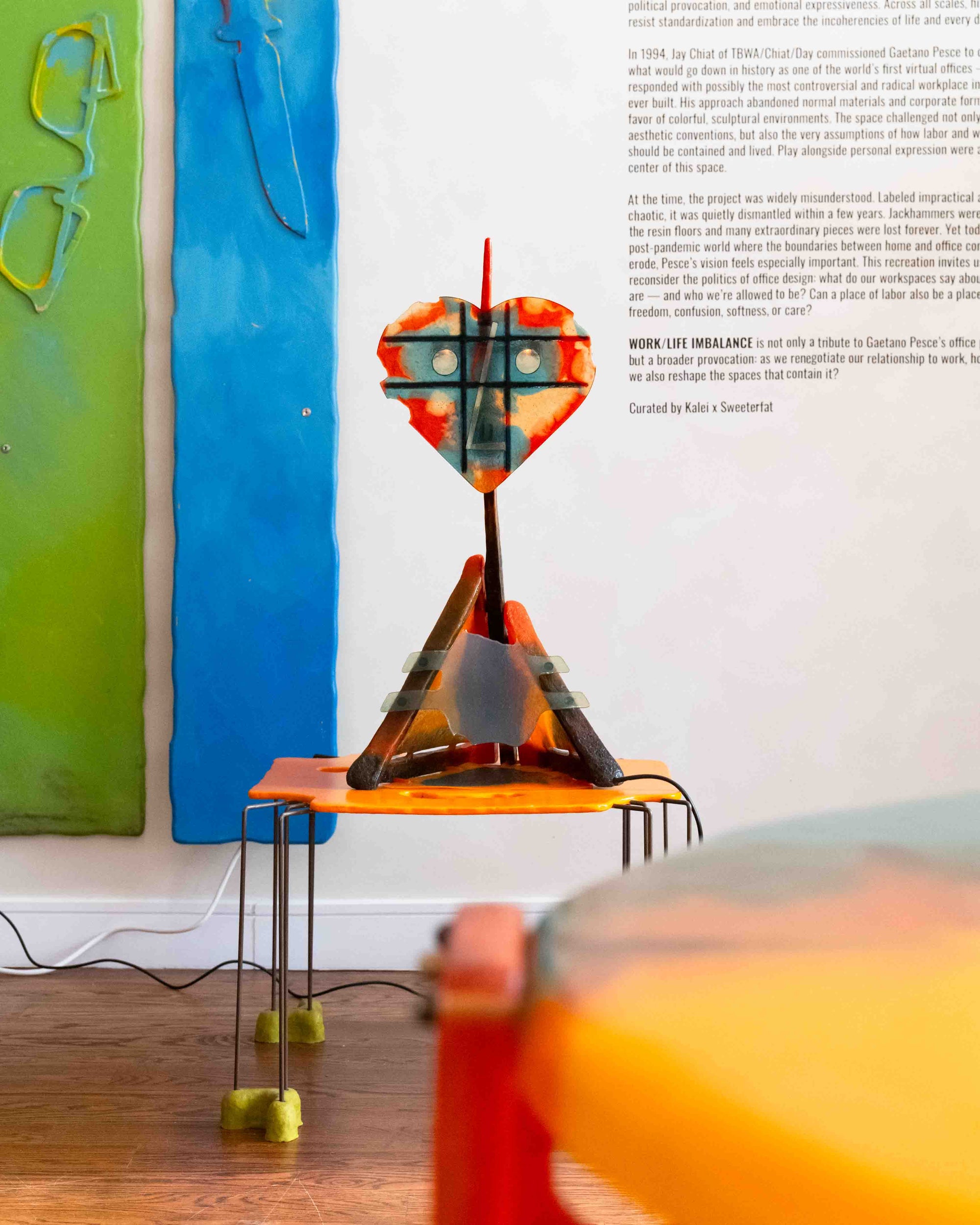 Olo Lamp by Gaetano Pesce