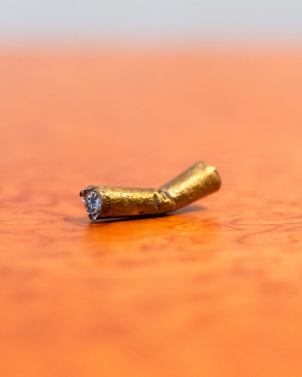 Bronze Cigarette Butt Sculpture