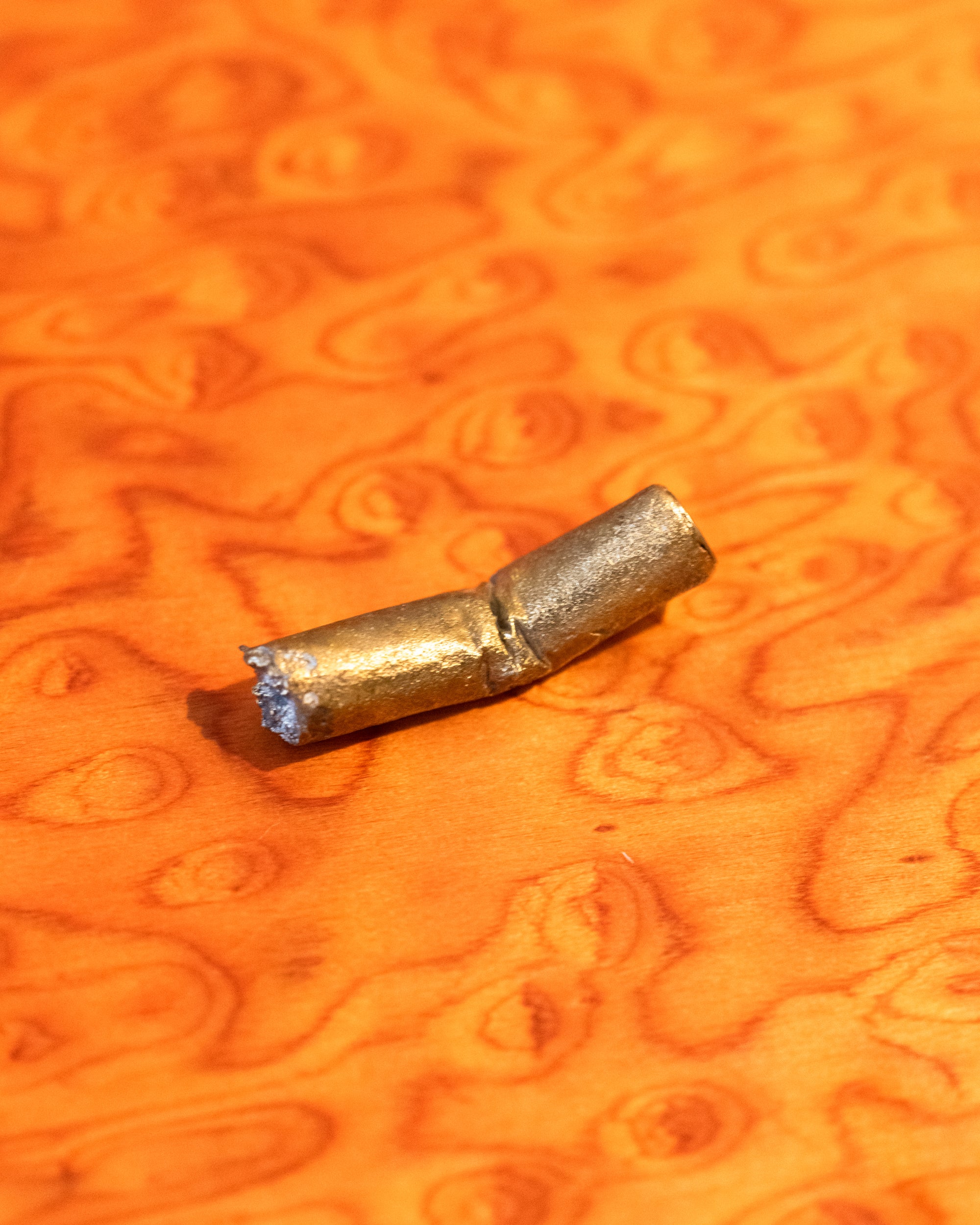 Bronze Cigarette Butt Sculpture