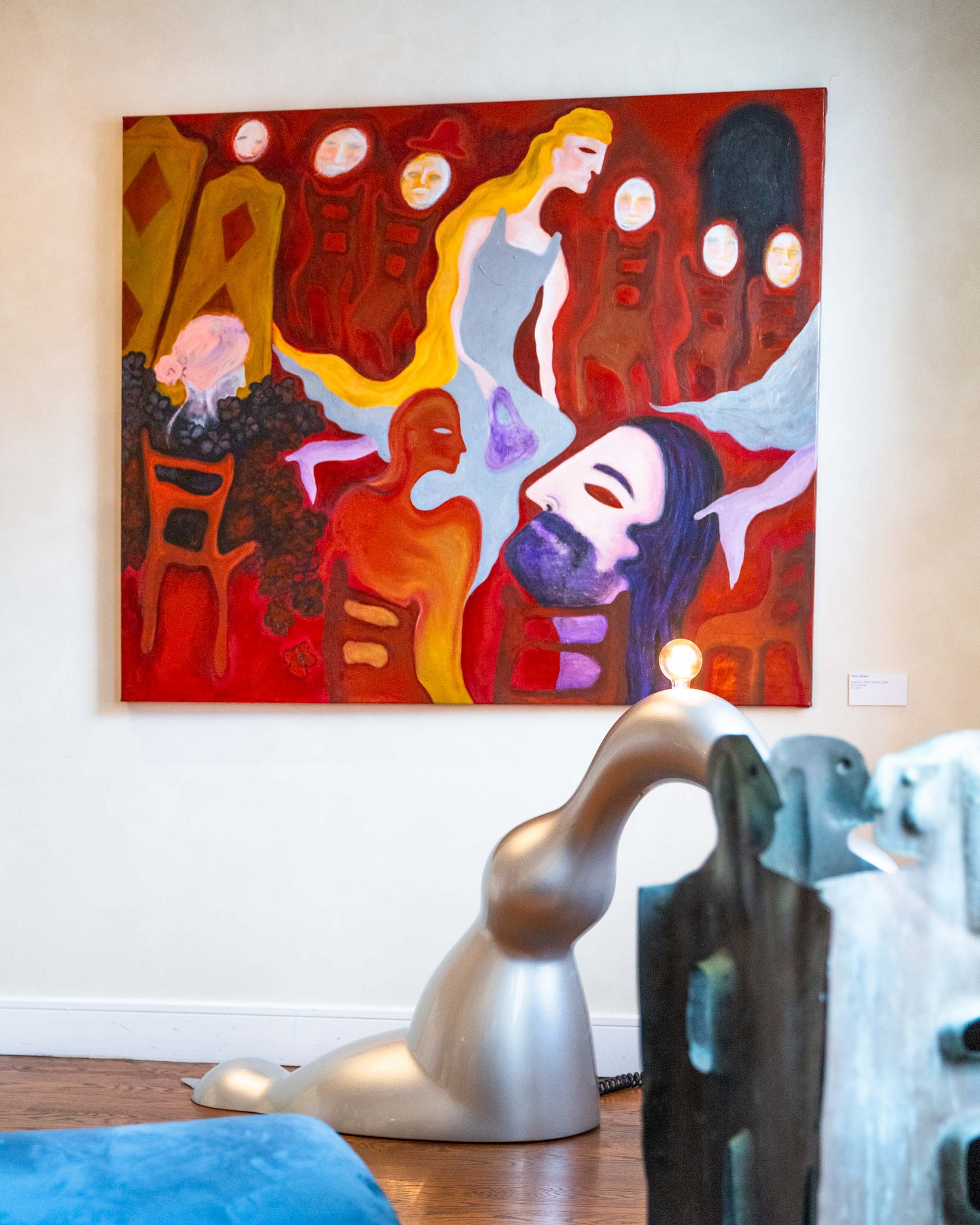 Floating in Silver Sequins by Taylor Quitara