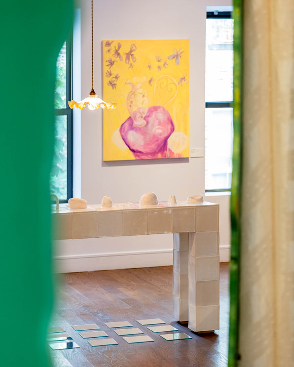 Art Deco Skirt-Shaped Glass Light