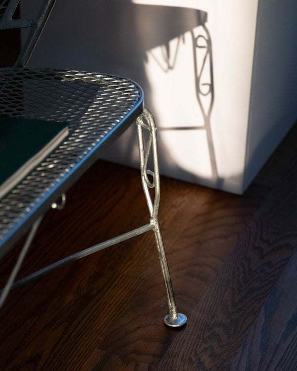 Salterini Silver Garden Bench