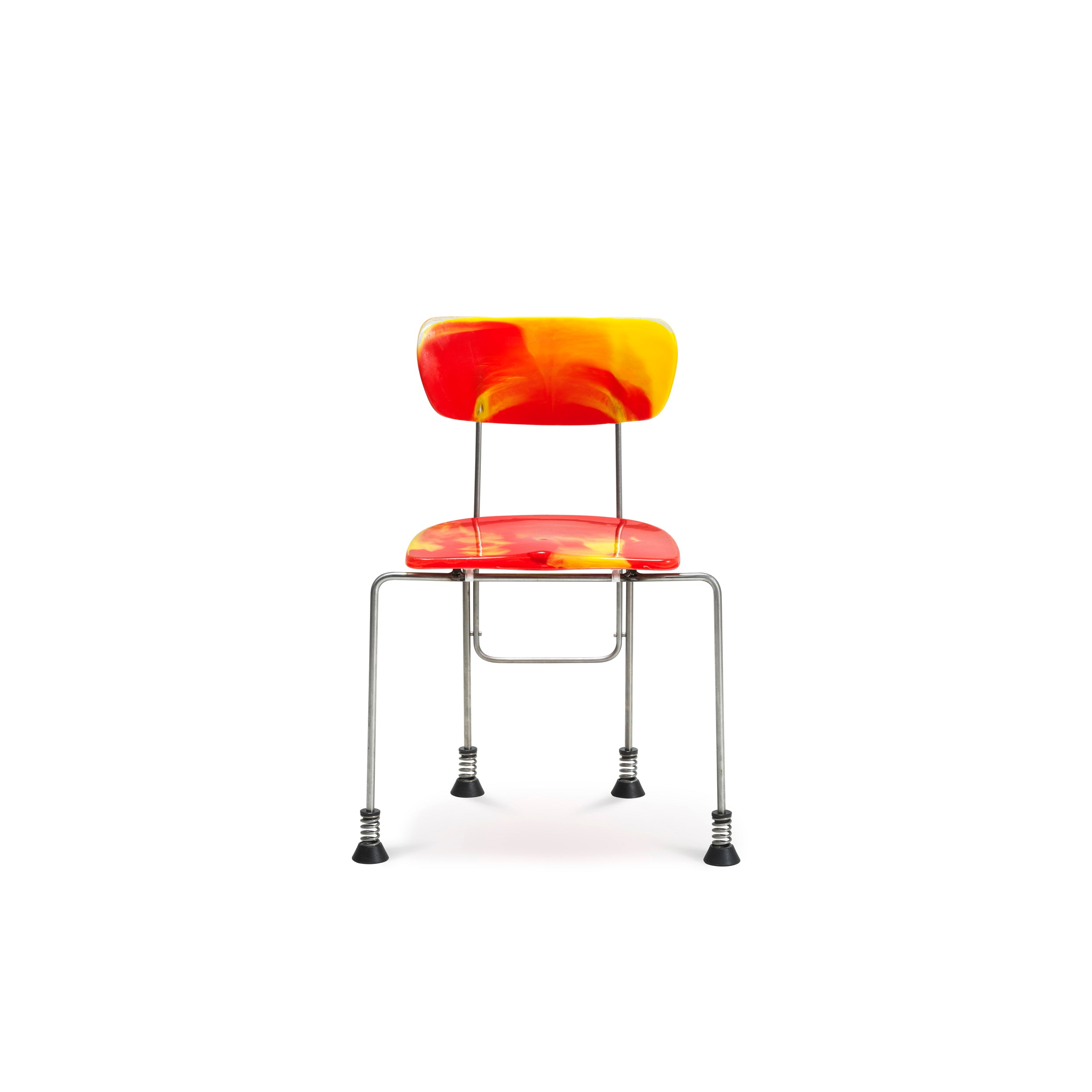 Meritalia® 543 Broadway 4-Leg Chair by Gaetano Pesce - Orange