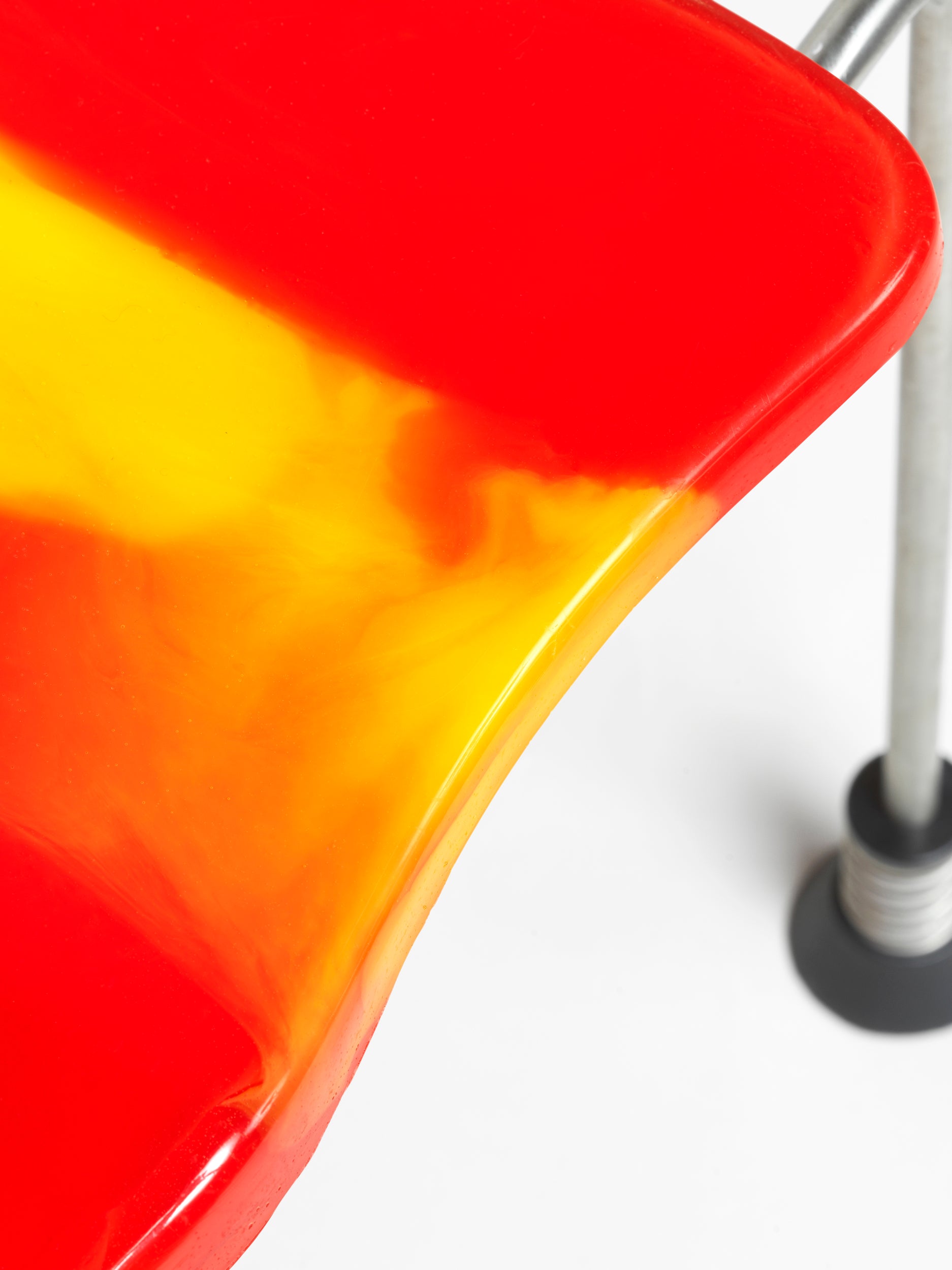 Meritalia® 543 Broadway 4-Leg Chair by Gaetano Pesce - Orange/Yellow