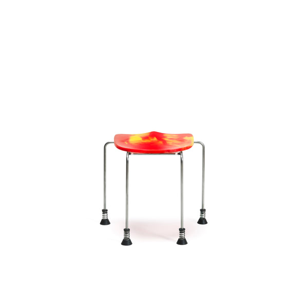 Meritalia® 543 Broadway Stool by Gaetano Pesce - Orange/Yellow