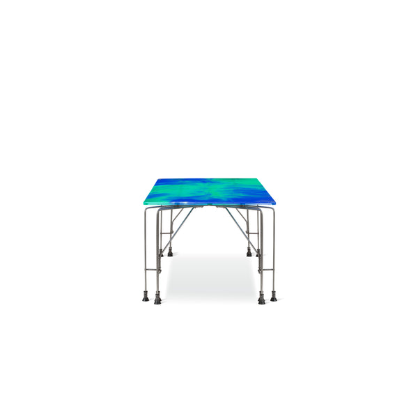Meritalia® 543 Broadway Table by Gaetano Pesce - Blue/Green