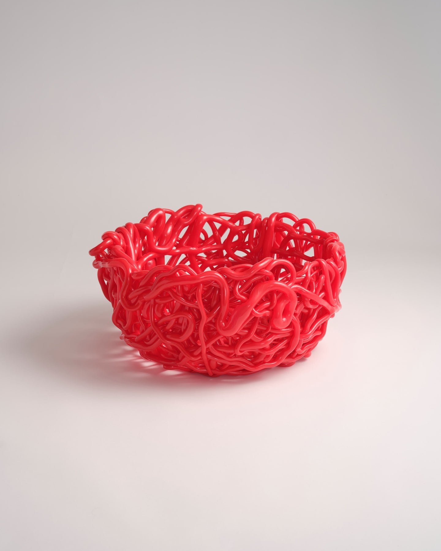 Meritalia® Senzafine Medium Round Basket - Red