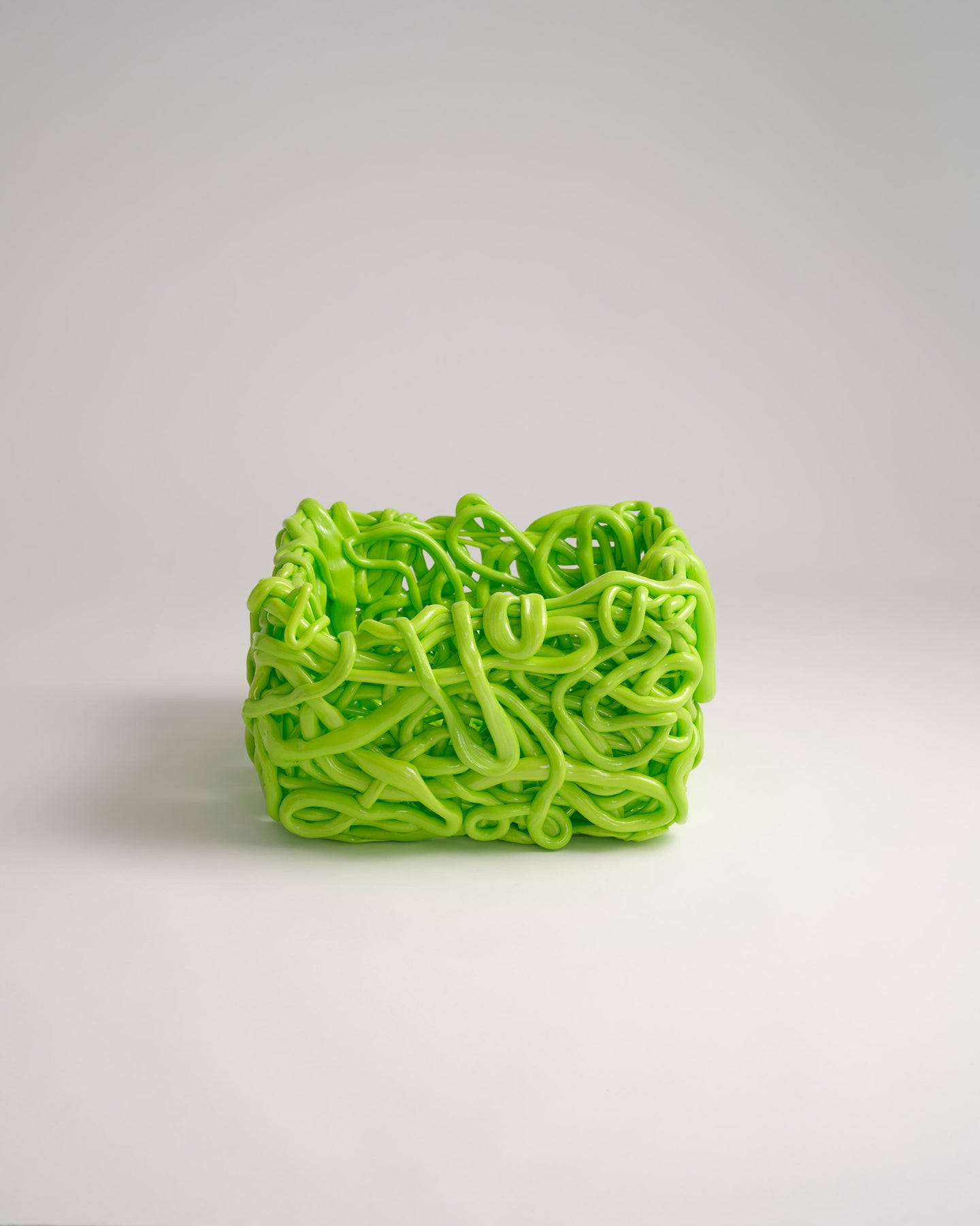 Meritalia® Senzafine Large Square Basket - Green