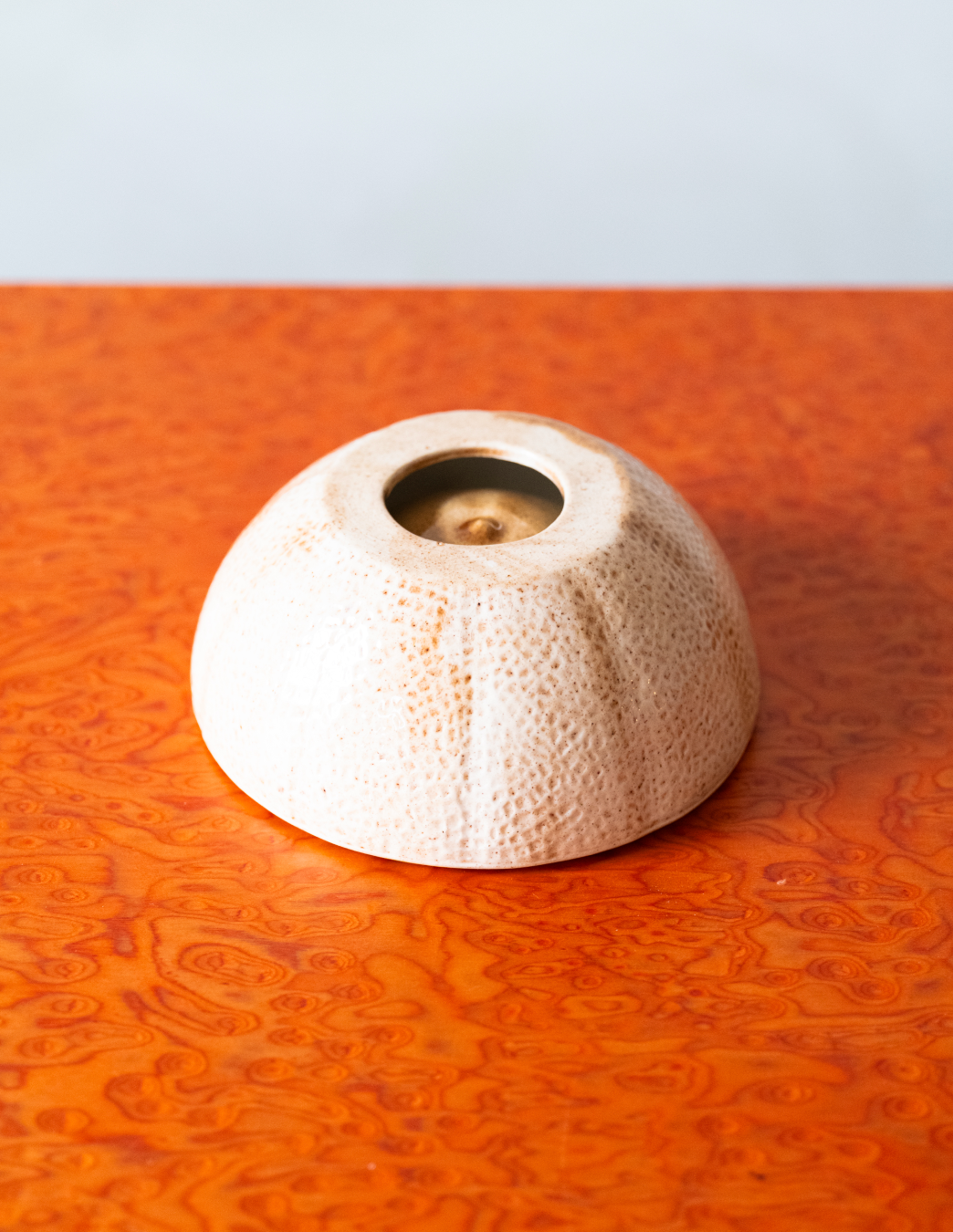 Mid-Century Cantaloupe Bowl