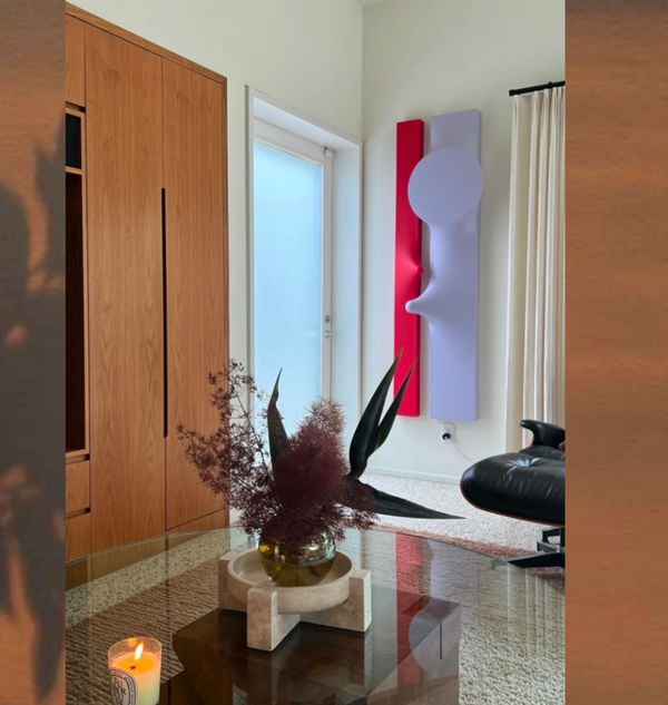 Lavender and Red Landscape, 2025 by Samantha McCurdy